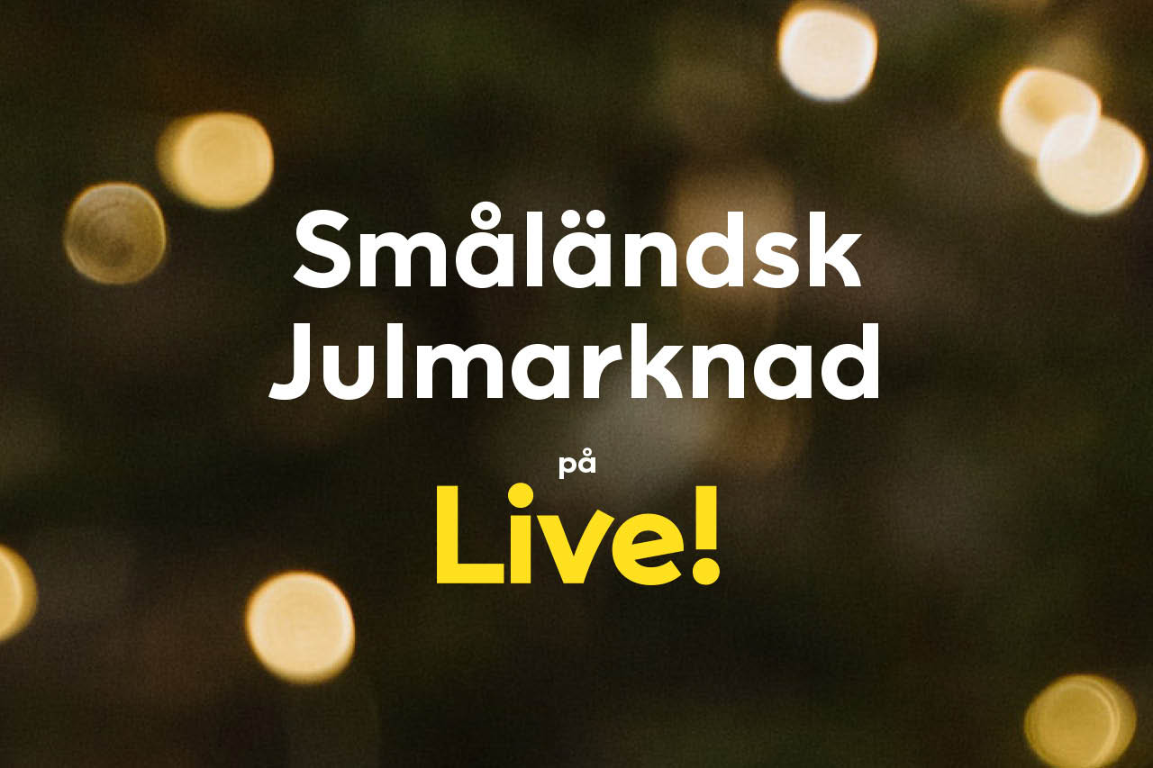 småländsk julmarknad live älmhult