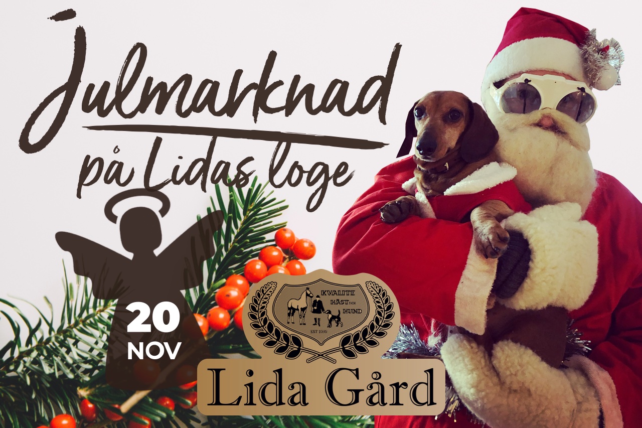 Julmarknad Lida Gård flen