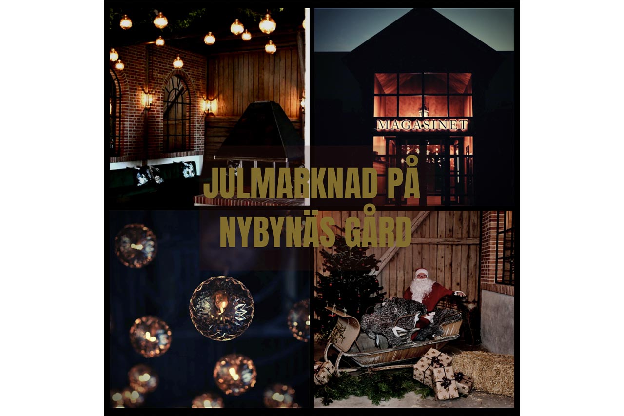 julmarknad nybynäs gård